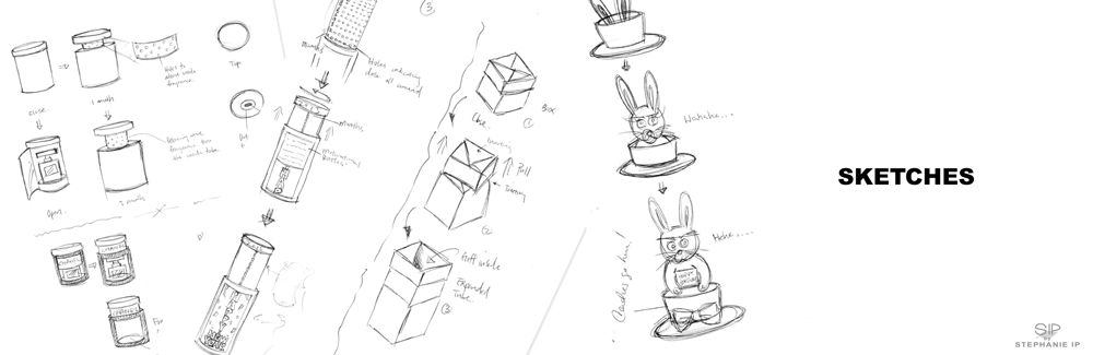 Packaging Design Sketches